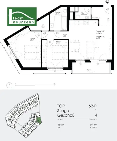 Lichtdurchflutete 3-Zimmer Wohnung in 1220 Wien - ab 01.02.2026 verfügbar!