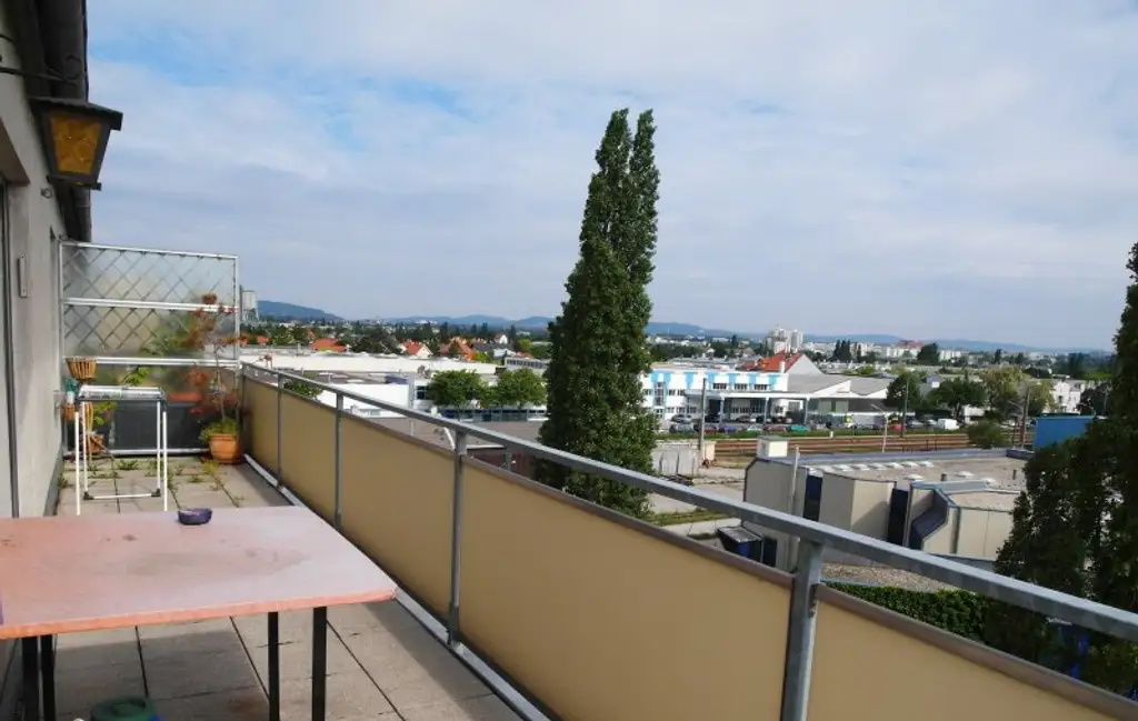 Ganz oben mit Aussicht und Terrasse