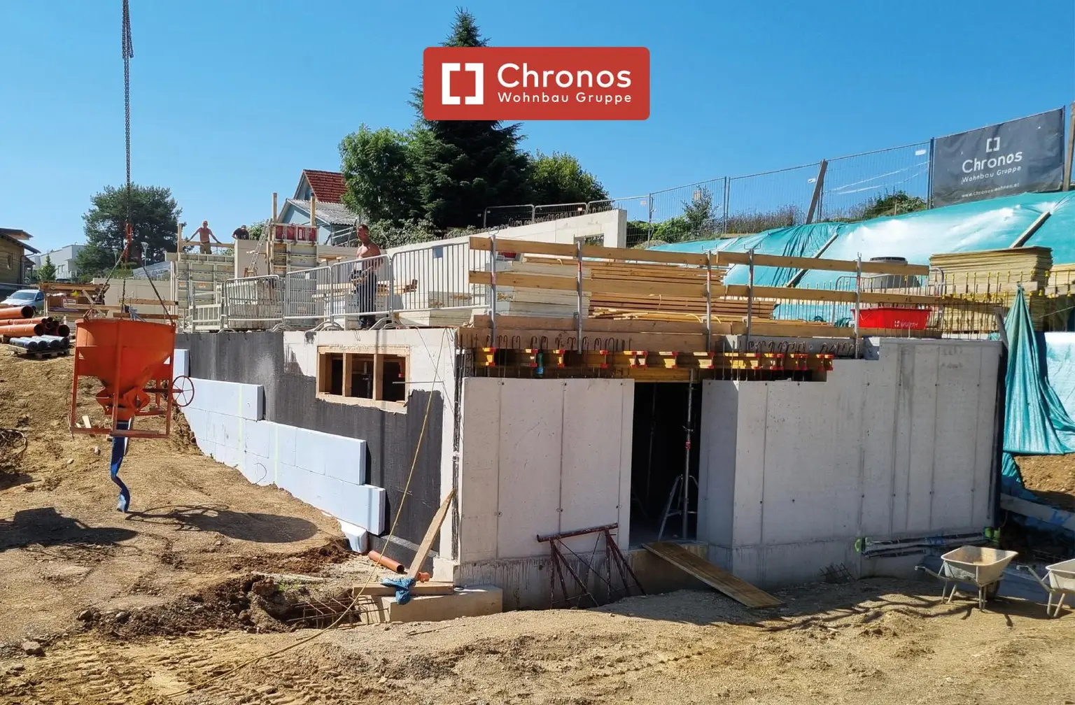 Sommer-AKTION! Baubeginn Erfolgt! Moderne Wohnanlage mit nur 5 Doppelhäusern und eigener Tiefgarage! Neubau-Doppelhaushälfte in Unterpremstätten!