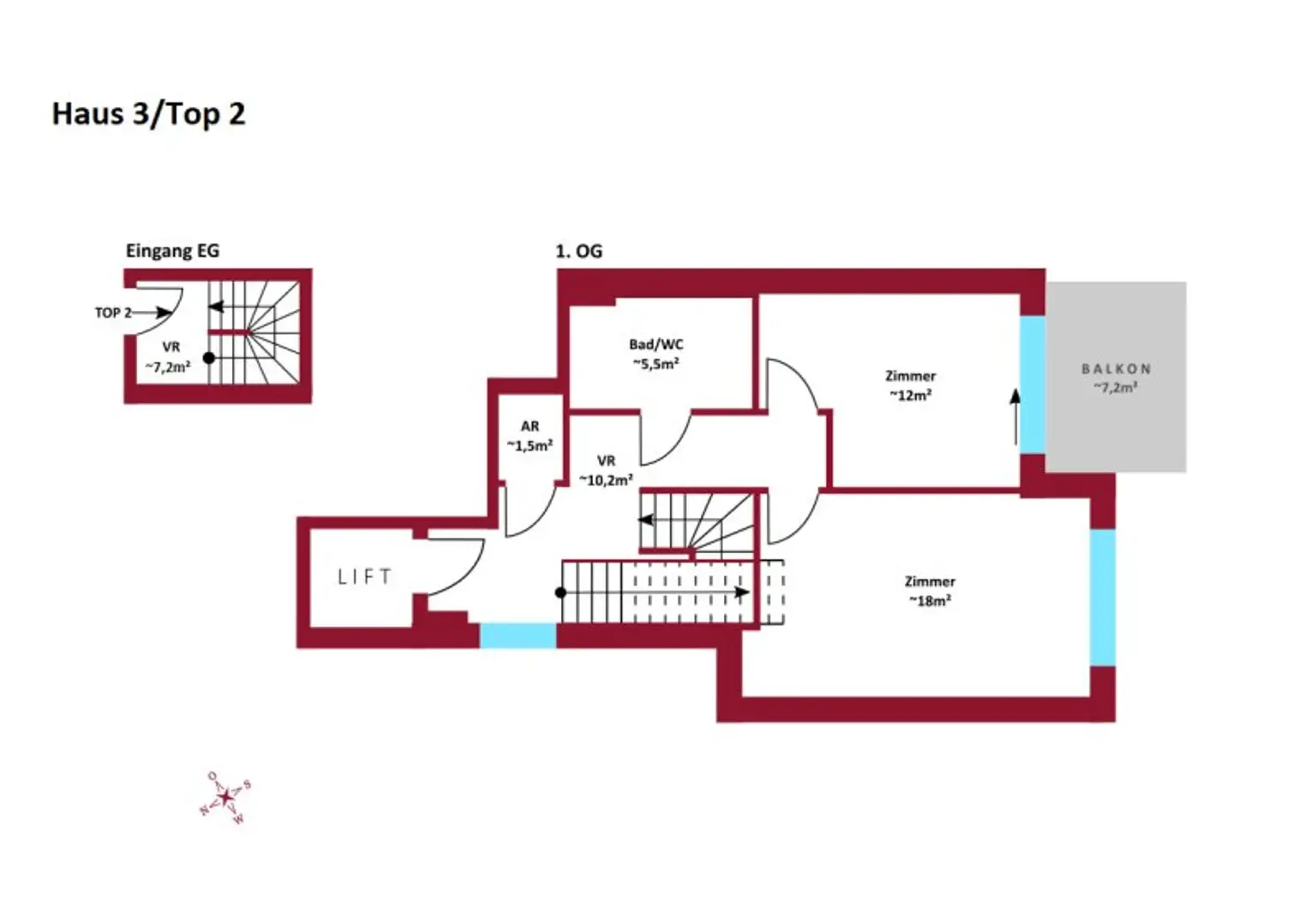 HOCHWERTIGE ERSTBEZÜGE in Villengegend I Mauer I Garten- und Penthouse-Wohnungen I Lift in Wohnung I Tiefgarage I