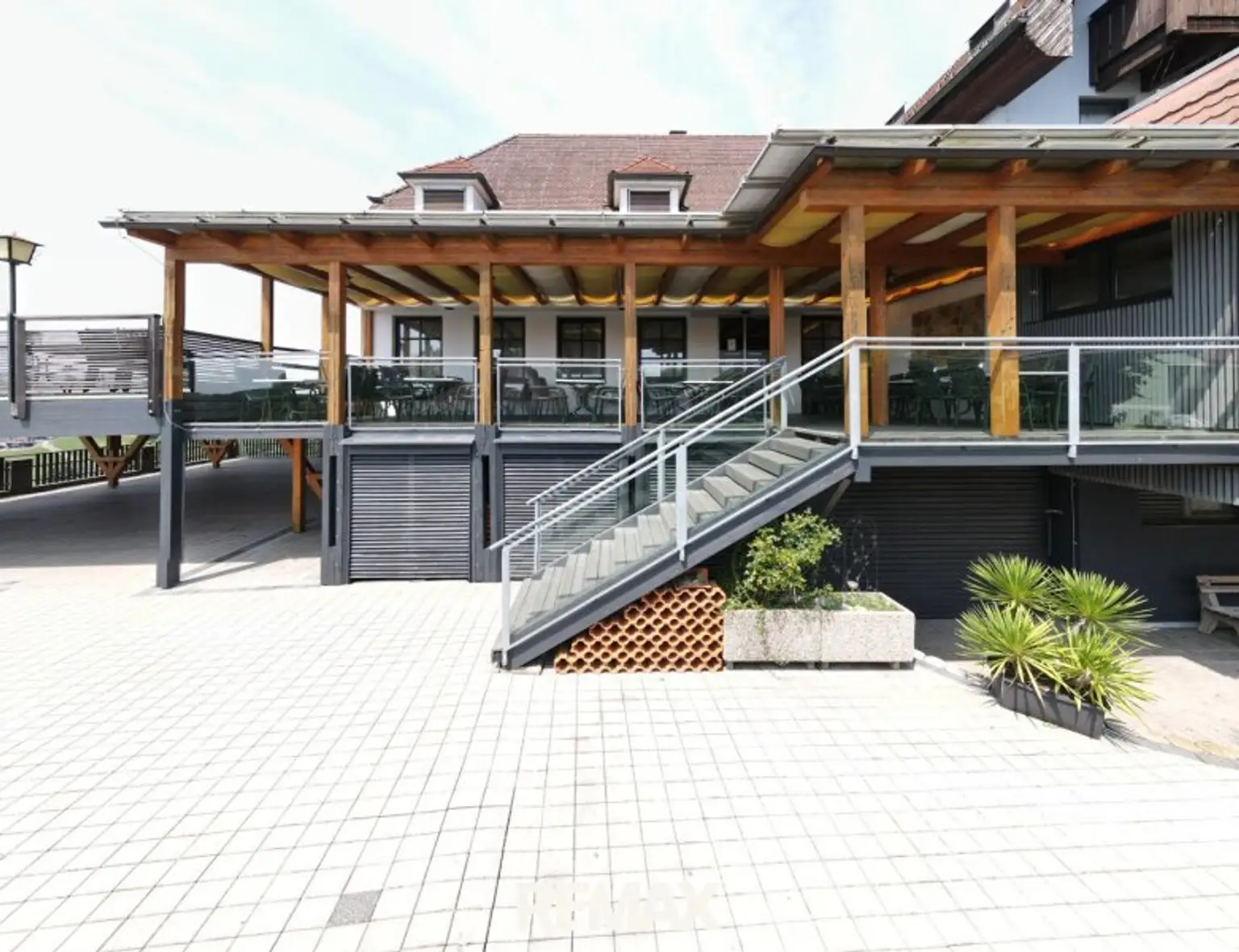 Aufgang Terrasse