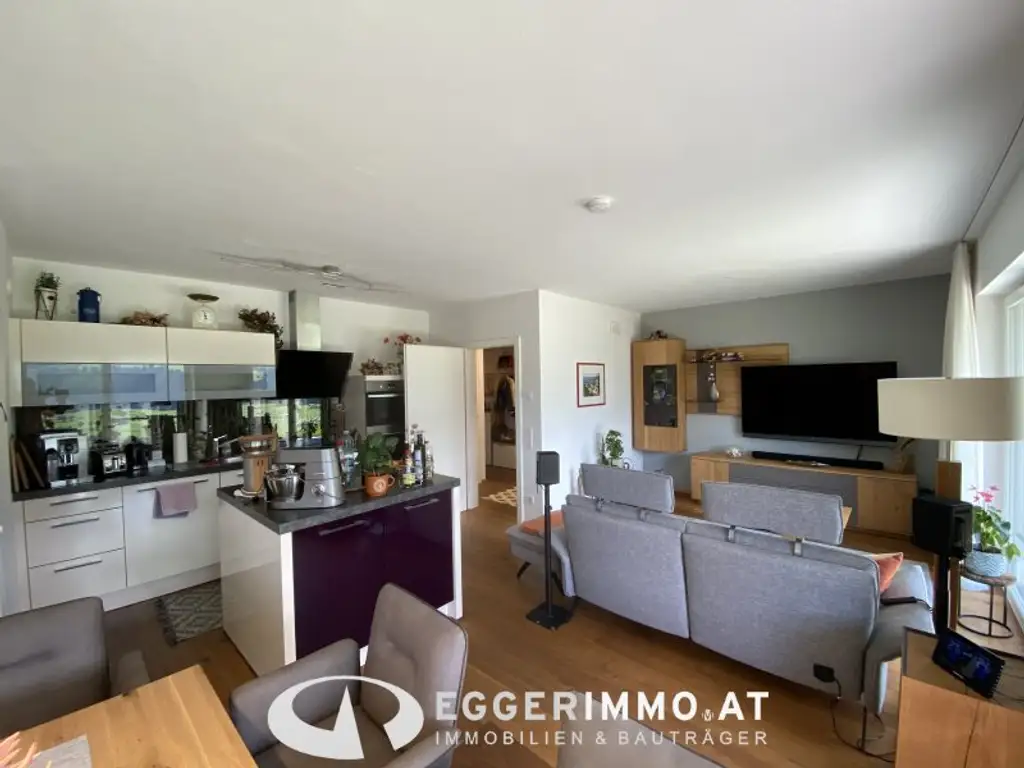 5721 Piesendorf:  Available November 2025, modern garden apartment, 3 rooms, quiet location, 2 parking spaces