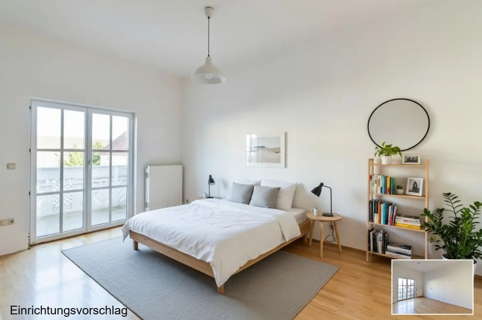 Schlafzimmer Visualisierung