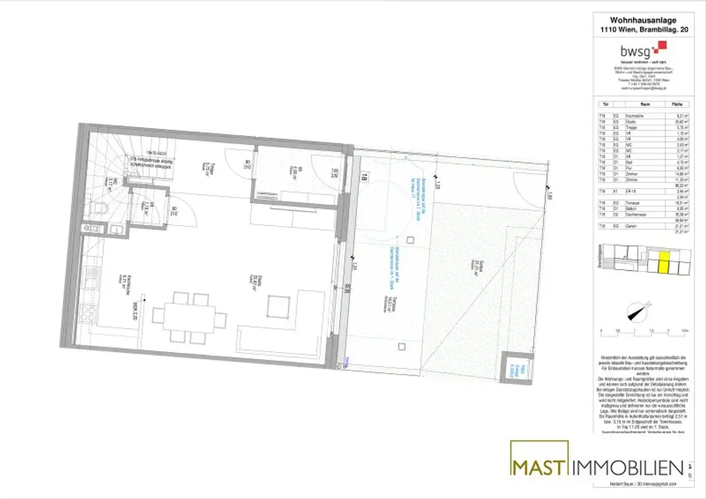 *NEU* Town-House mit 3-Zimmer und Dachterrasse