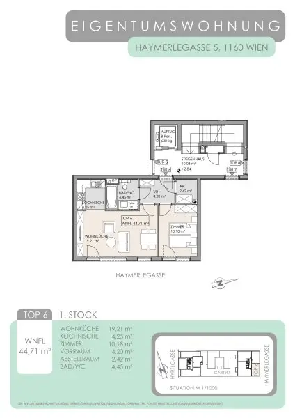 Neubau mit Top-Grundriss | Ruhig & citynah bei Schmelz/Lugner City