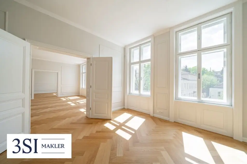 Luxus, Privatsphäre und modernste Eleganz vereint - Architektonisches Juwel in exklusiver Grünruhelage des 19. Bezirks