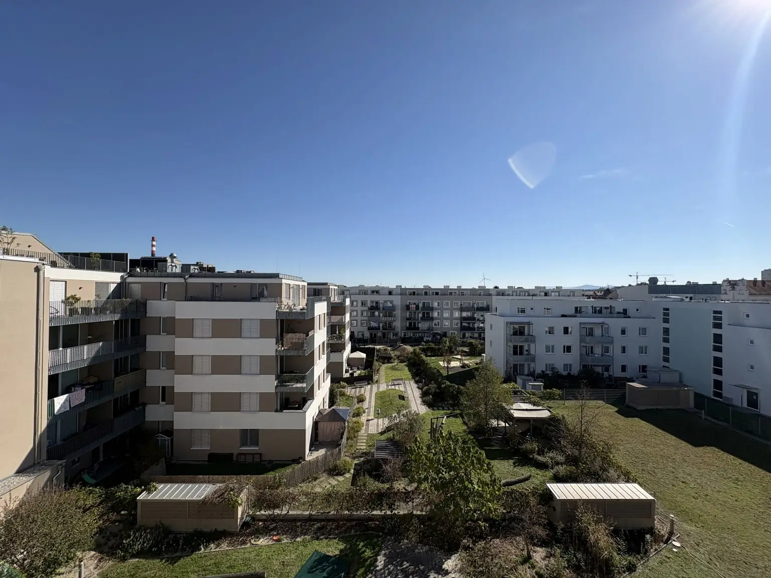 Ausblick Loggia