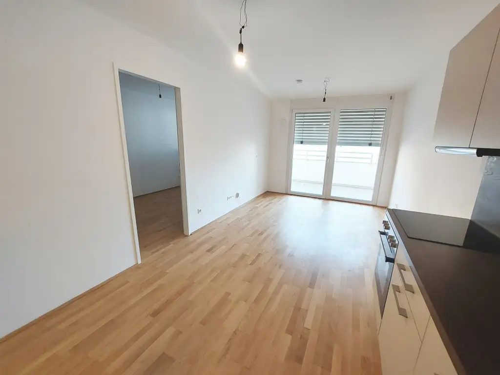 Q11 Leben in Simmering - 
Helle 2-Zimmer-Wohnung mit Loggia und Deckenkühlung!