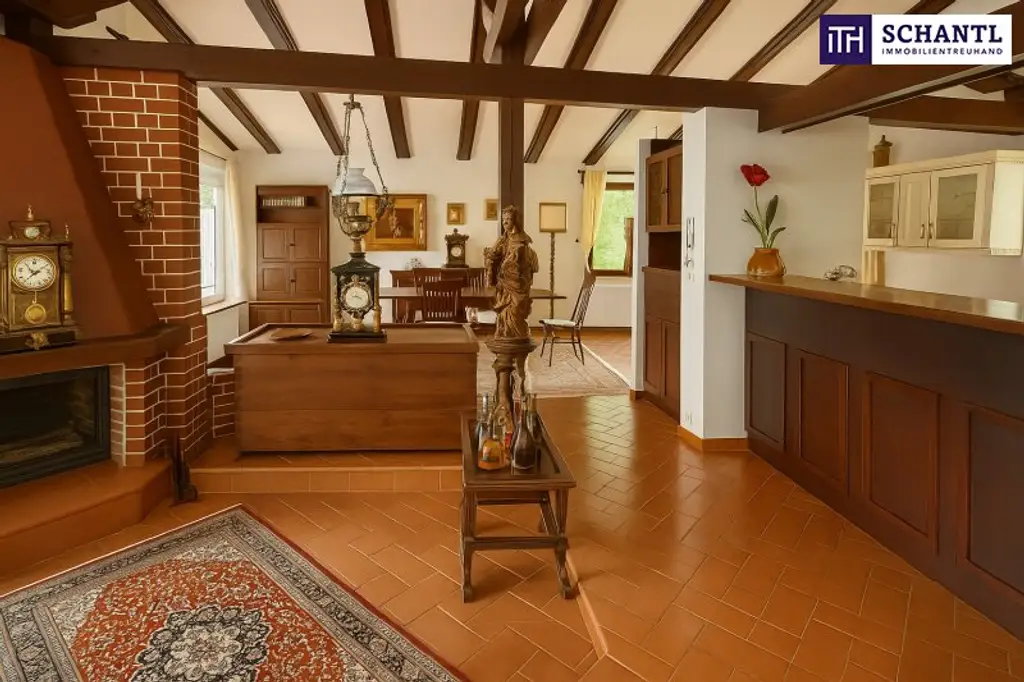 **Exklusive Landhausvilla in Pötzleinsdorf** ++ eigener Pool ++ Sauna ++ Fitnessraum ++ großer blühender Garten  ++ Garage ++ Terrasse ++ direkt beim Pötzleinsdorfer Schlosspark ++