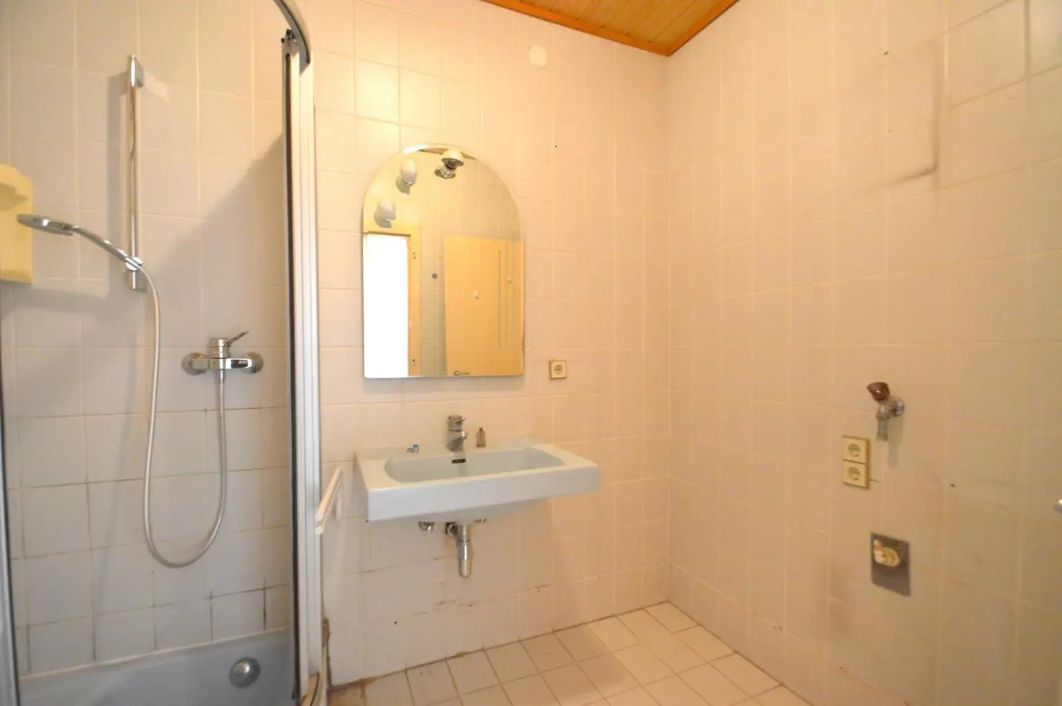 Platz für die Waschmaschine