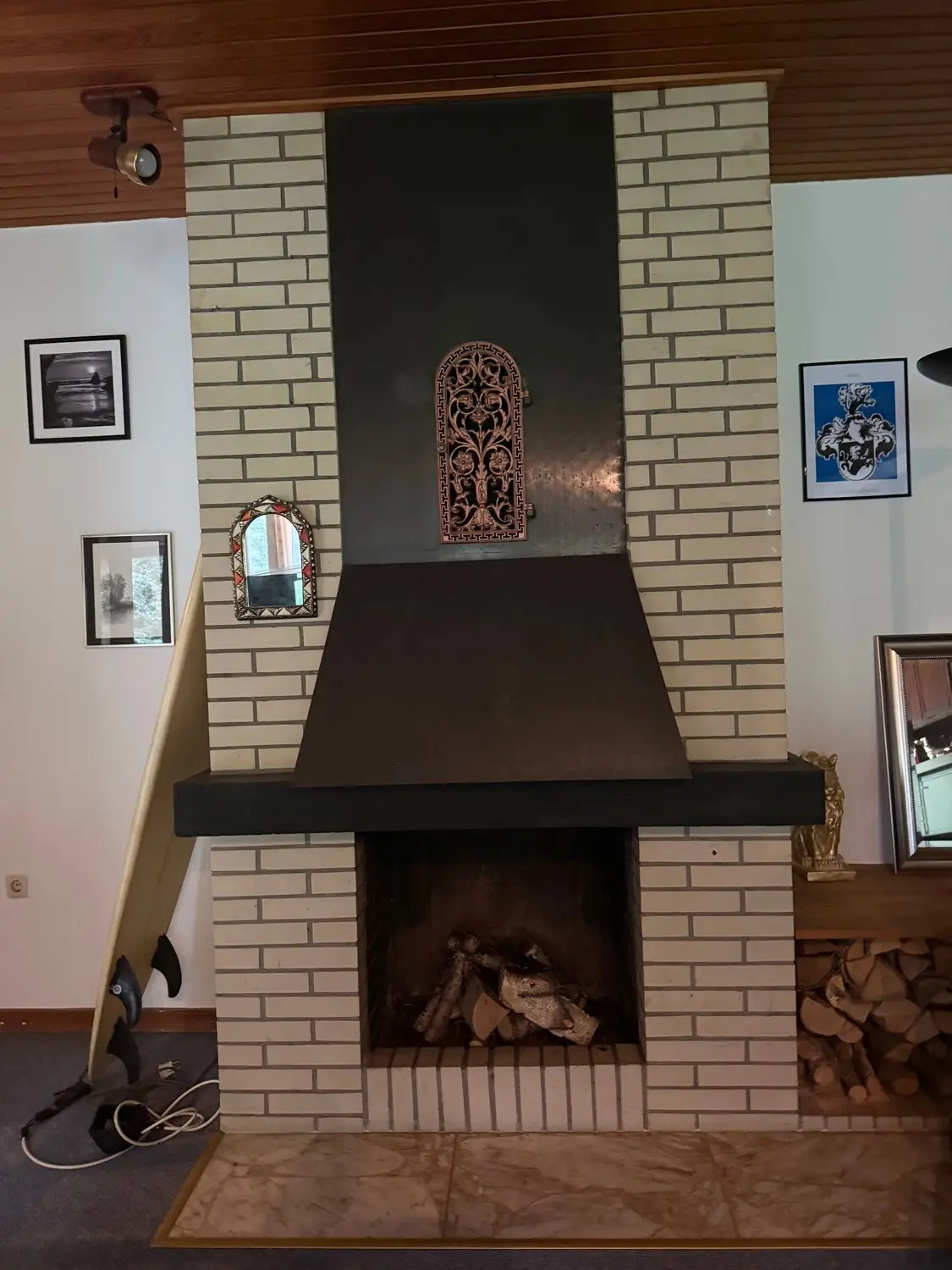 Kamin Wohnzimmer