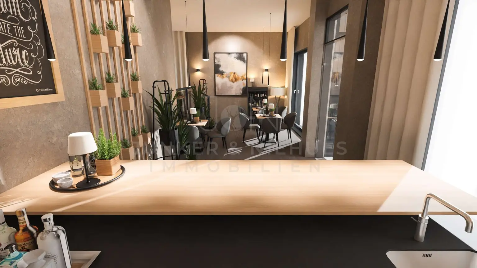 Gestaltungsmöglichkeit Bar