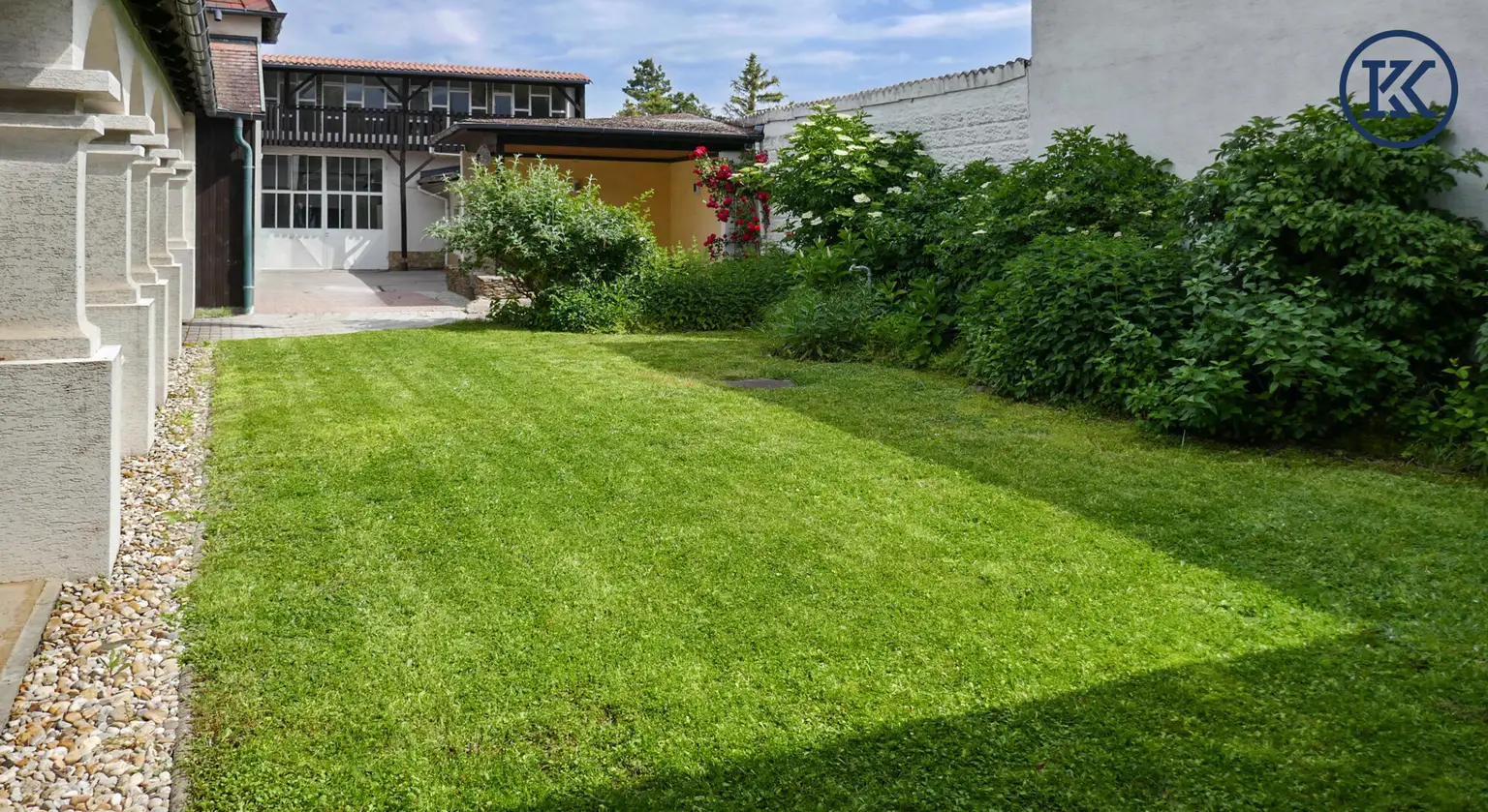 Vorderer kleiner Garten