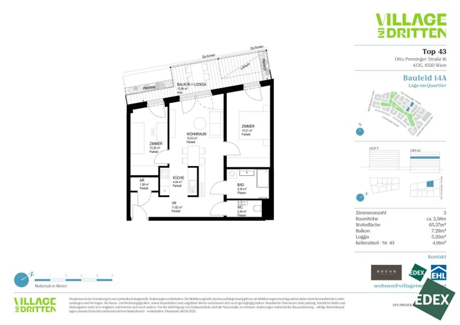 VILLAGE IM DRITTEN | BAUFELD 14A | NATÜRLICH DRAUSSEN | ANLEGER