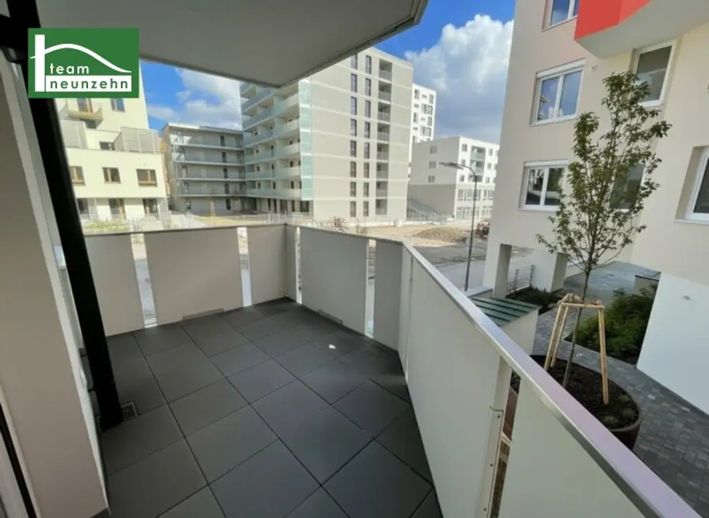 FLAIR City living - Moderne Wohnung mit großen Zimmern und Abstellraum nahe S-Bahn Atzgersdorf in toller Anlage! Ab Jänner 2026!