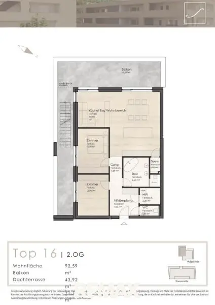 GR Hofgebäude Top 16, 2.OG