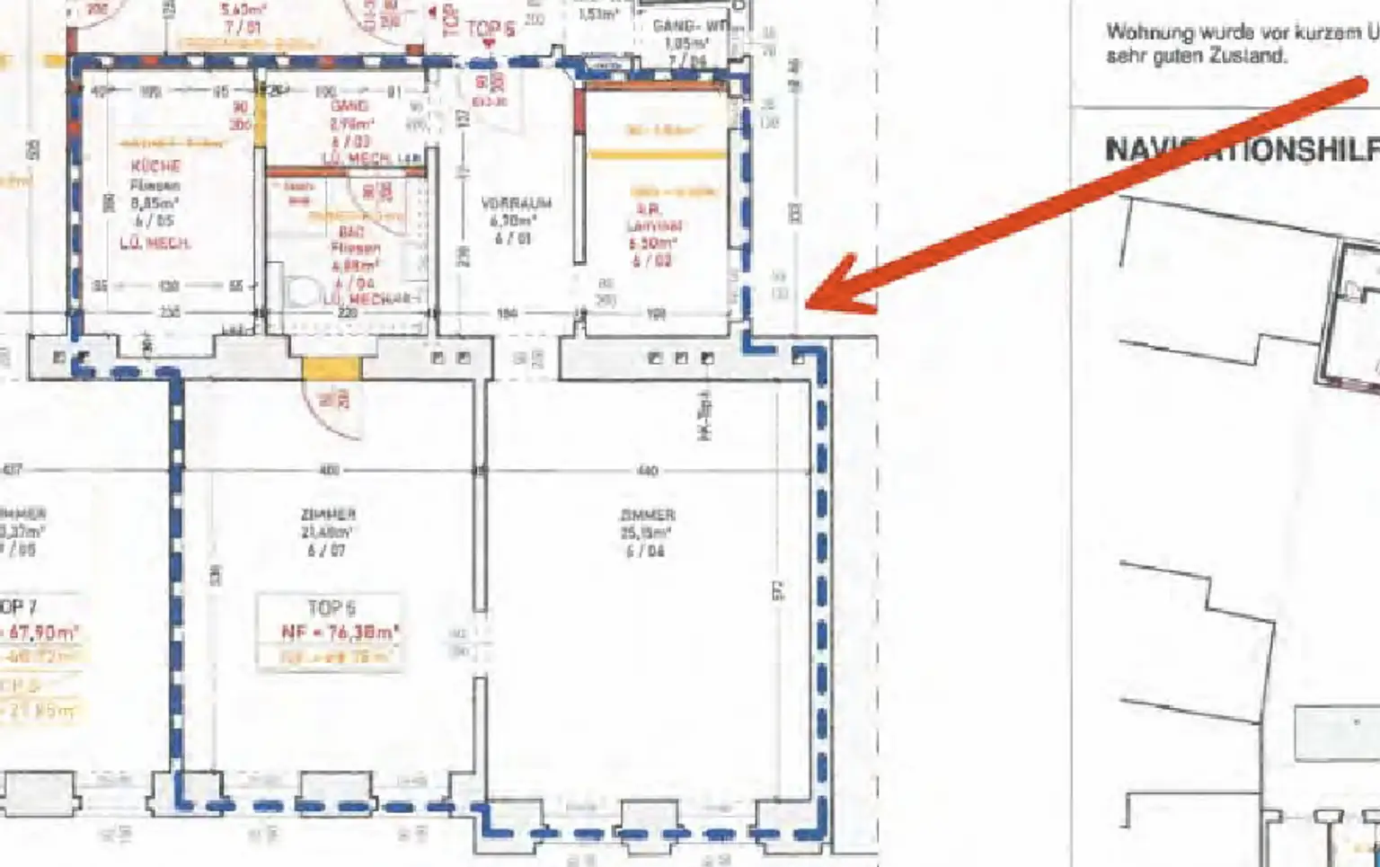 bestandsfreie 2 Zimmerwohnung ~ sehr gute Infrastruktur