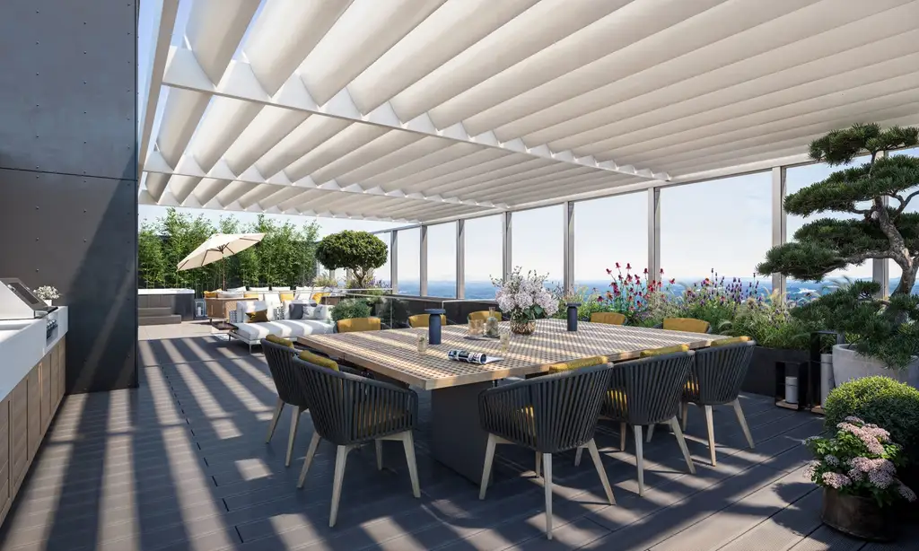 MARINA TOWER - PENTHOUSE-Wohnung im  39. Geschoß mit fantastischer Dachterrasse