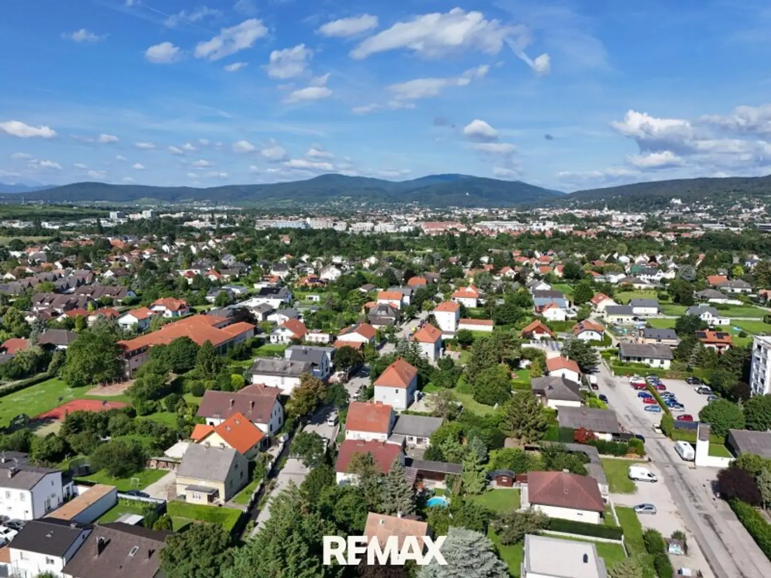Grundstück umliegende Landschaft
