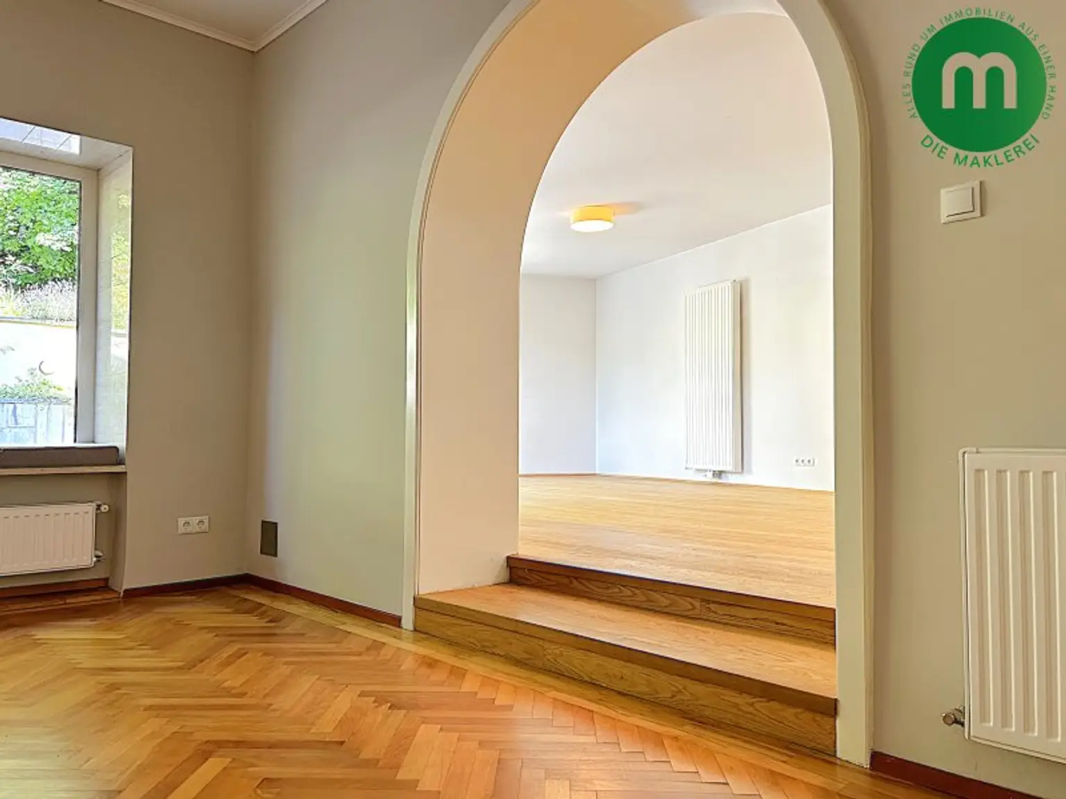 Wohnen am grünen Stadtrand - 160 m² Gartenwohnung in absoluter Ruhelage
