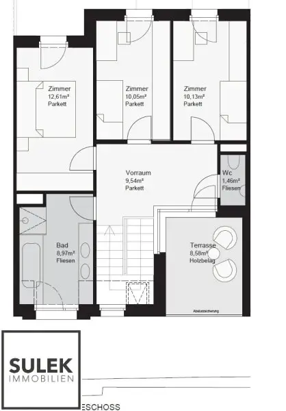 ERSTBEZUG-Townhouse: Exklusives 4-Zimmer-Townhouse mit 2 Terrassen & Tiefgaragen-Option - ab sofort