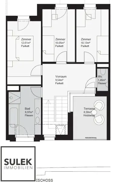 ERSTBEZUG-Townhouse: Exklusives 4-Zimmer-Townhouse mit 2 Terrassen & Tiefgaragen-Option - ab sofort