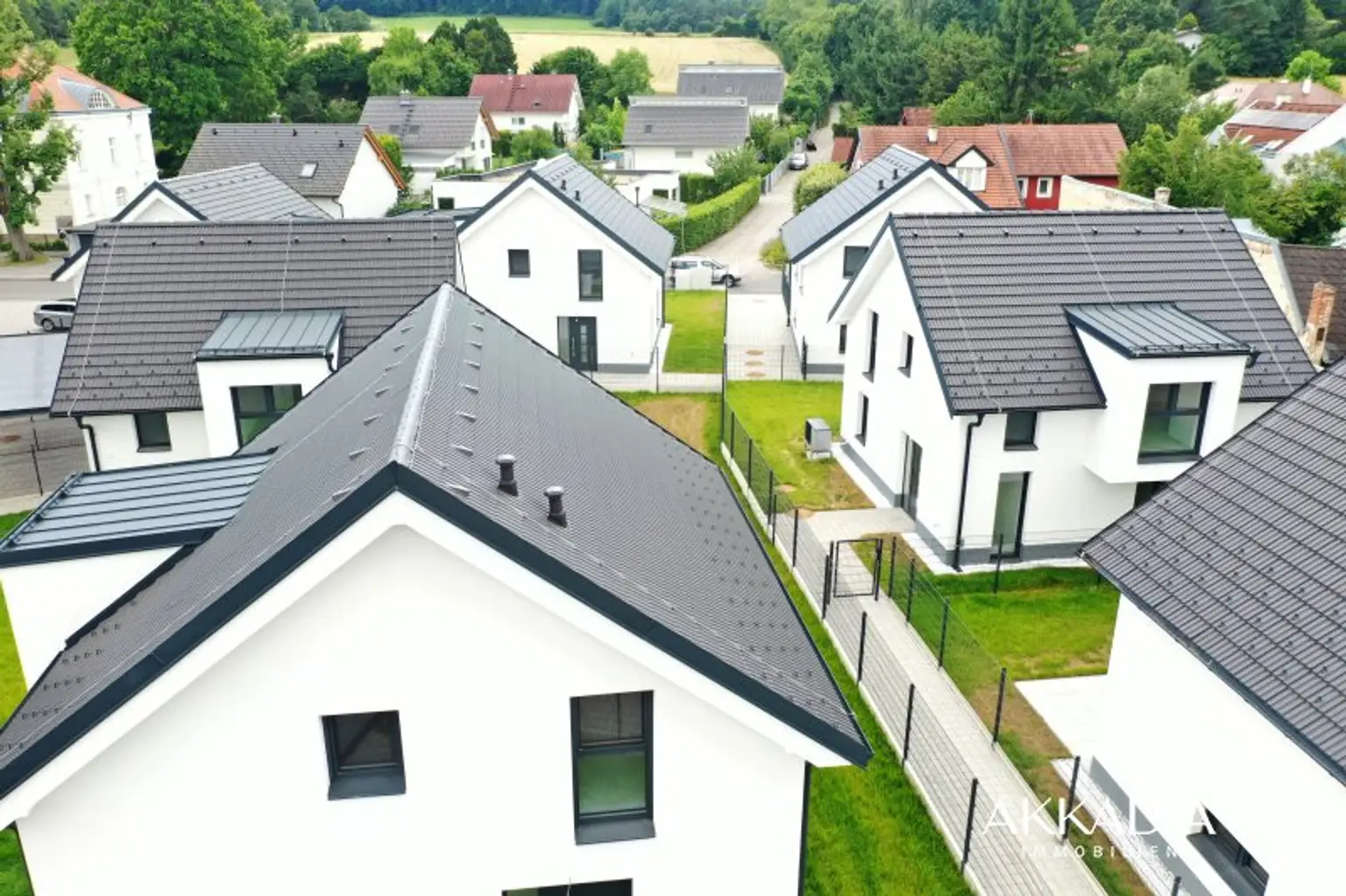 Bauprojekt in Gaaden I 8 Einfamilienhäuser [A\\]