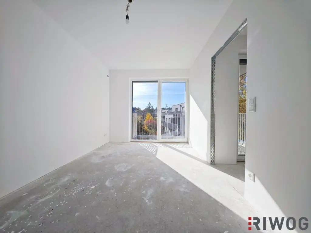 Erstbezug | helle 2-Zimmerwohnung mit südseitigem Balkon | Luftwärmepumpe | optionaler Tiefgaragenplatz | Fertigstellung 1Q26