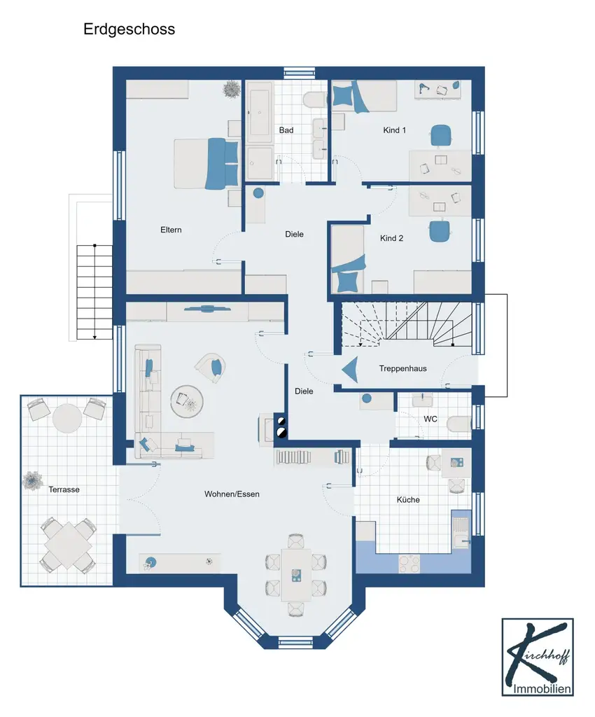 Grundriss Erdgeschoss