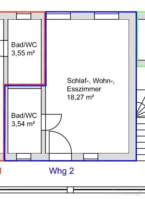 Kleine Mietwohnung in Graktorn, ab sofort