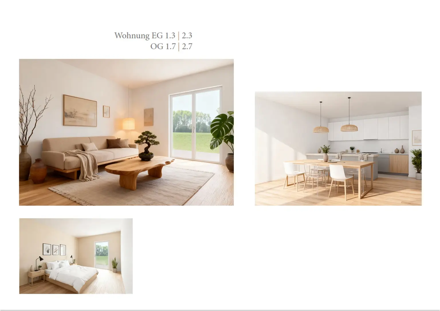 Innenvisualisierungen WE