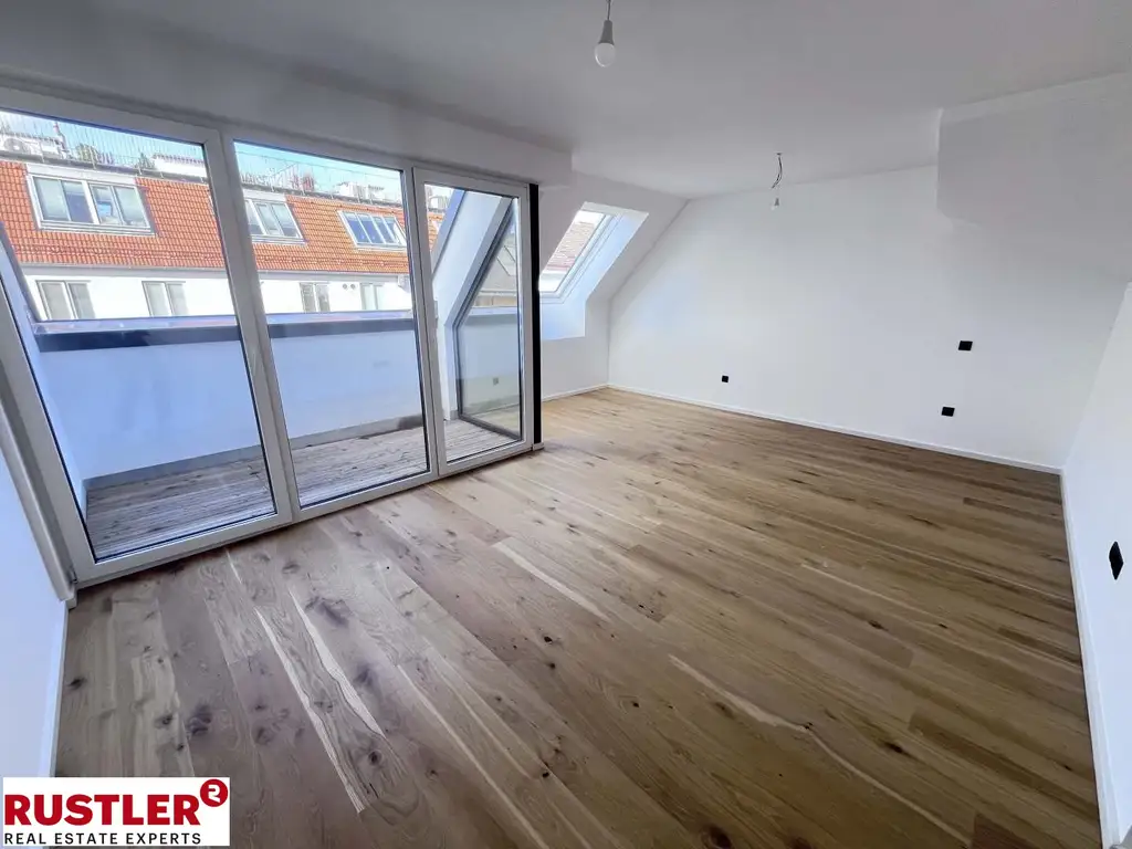Eiinzigartige Dachgeschoss-Maisonette mit 3 Terrassen & Fernblick | ERSTBEZUG am Reinlpark