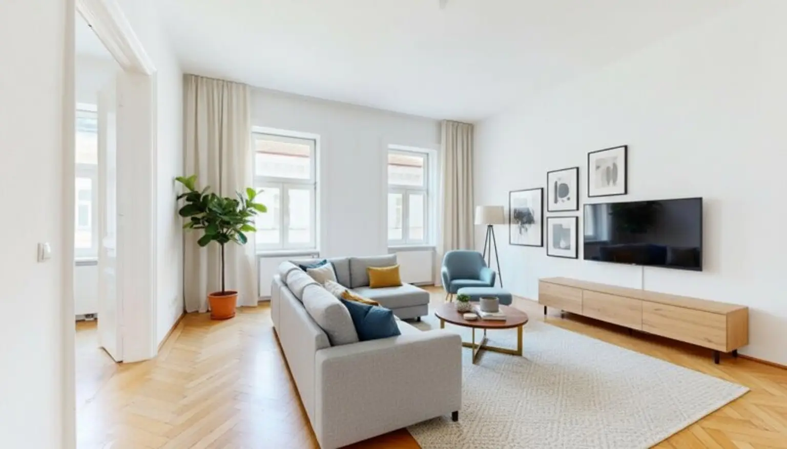 Virtuelles Staging - Beispielbild