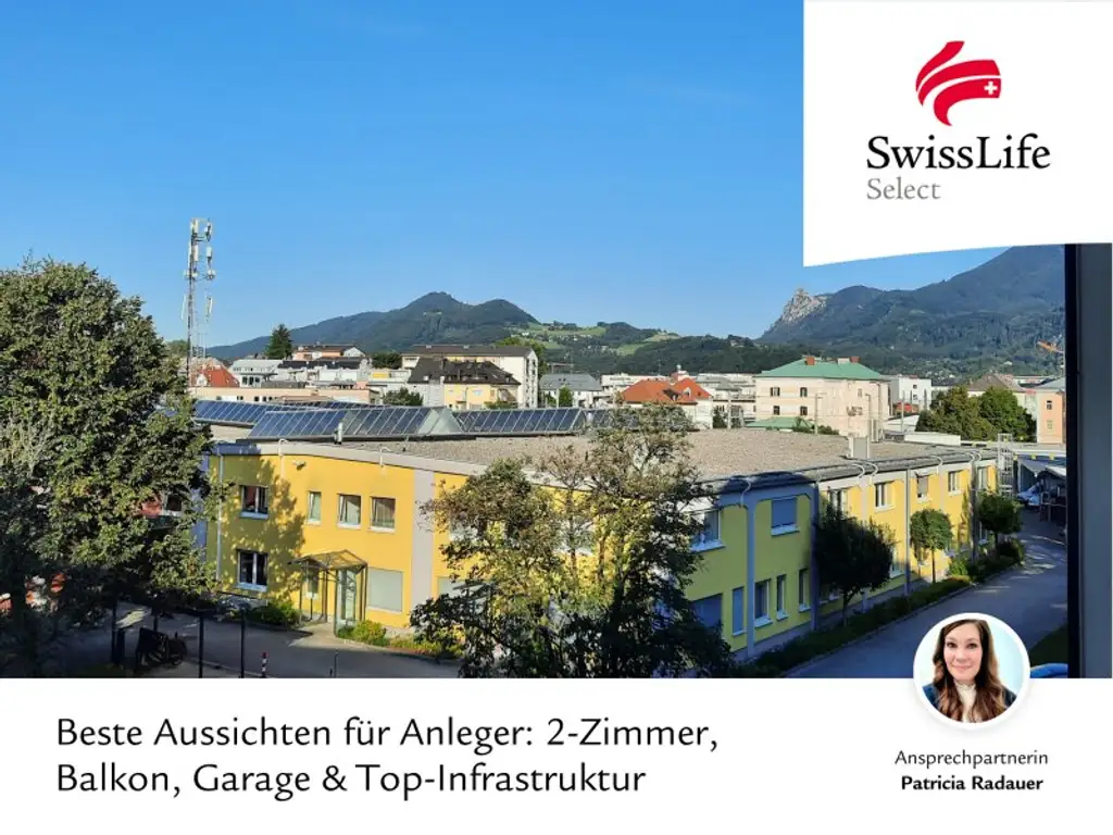 Ideale Stadtwohnung: sofort Beziehbar, Balkon mit Ausblick & Garage