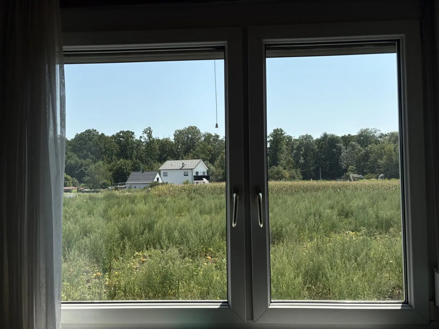 Ausblick Küche Dachgeschoss