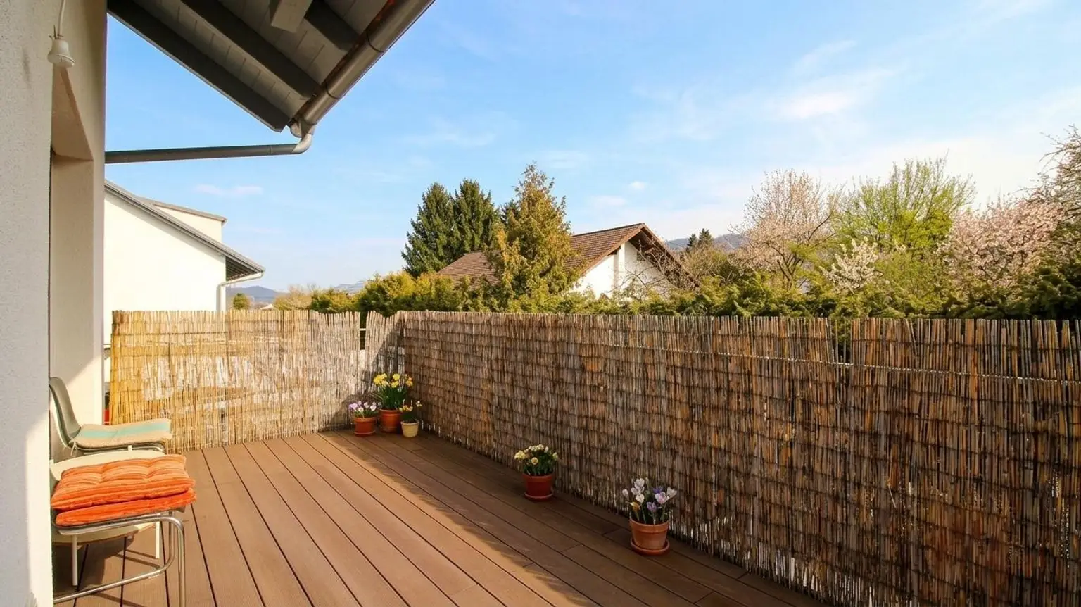 Großer Balkon