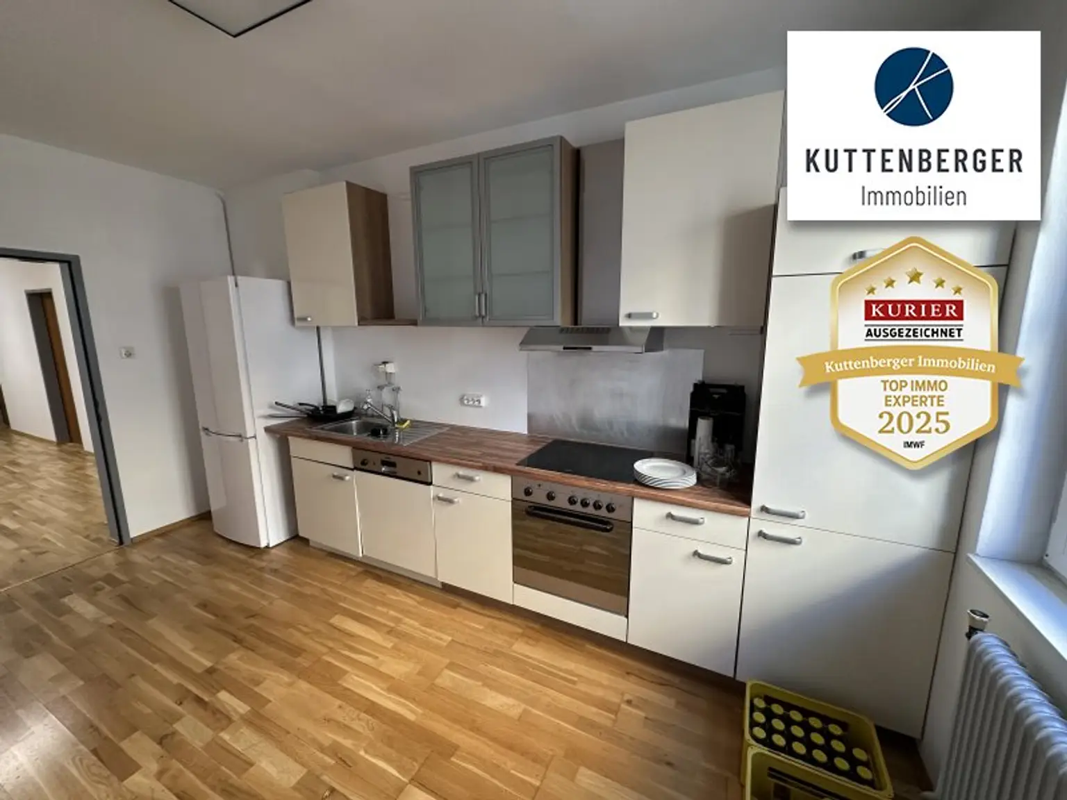 5-ZIMMER MIETWOHNUNG IN SCHÖNER LAGE VON KREMS-STEIN MIT BALKON UND DONAUBLICK