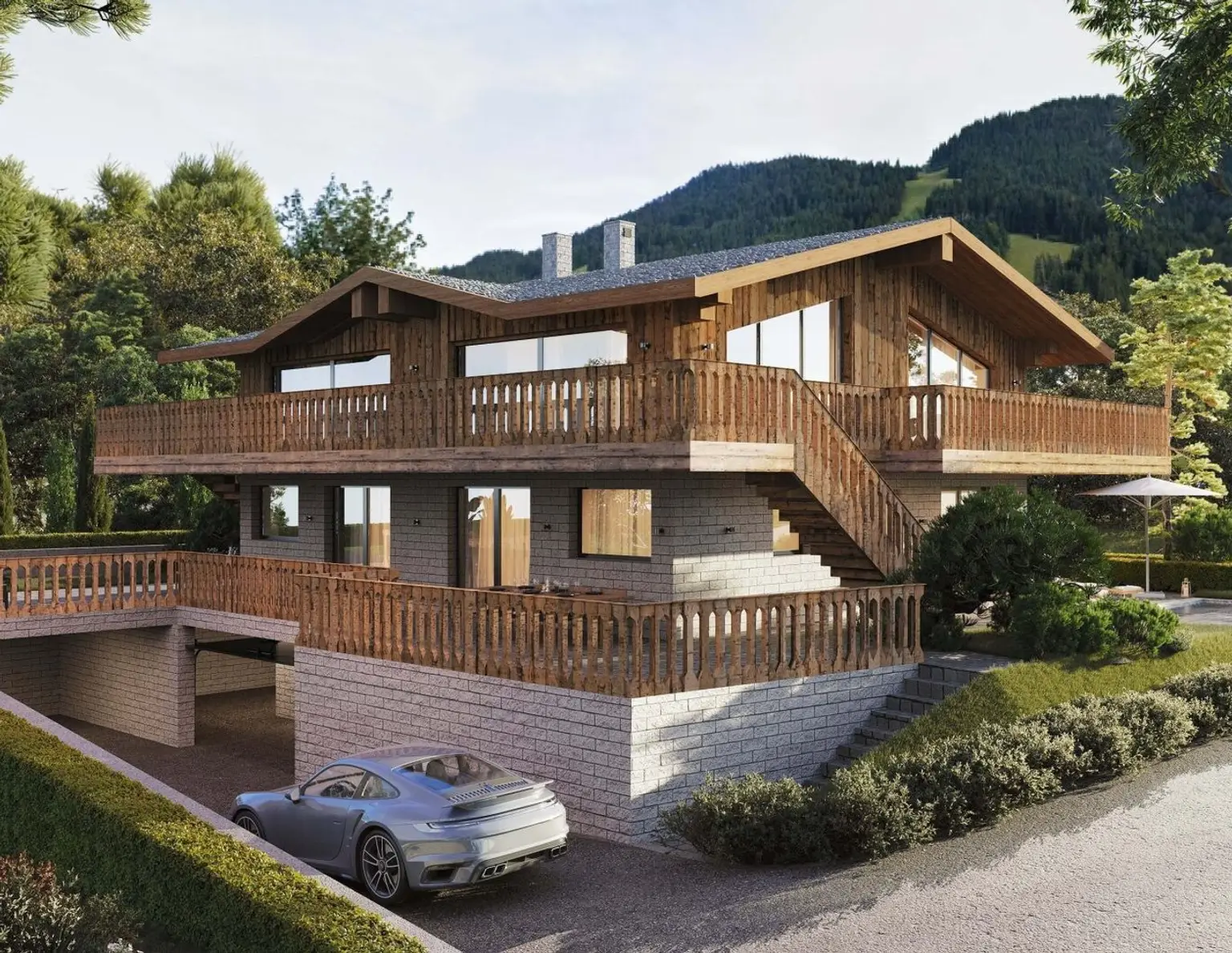 Traumhaftes Tiroler Chalet im Bergdoktordorf Ellmau zu kaufen