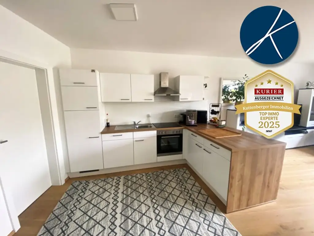 Anlegerwohnung in erhöhter, ruhiger Wohnlage von Krems-Egelsee mit Eigengarten und Terrasse