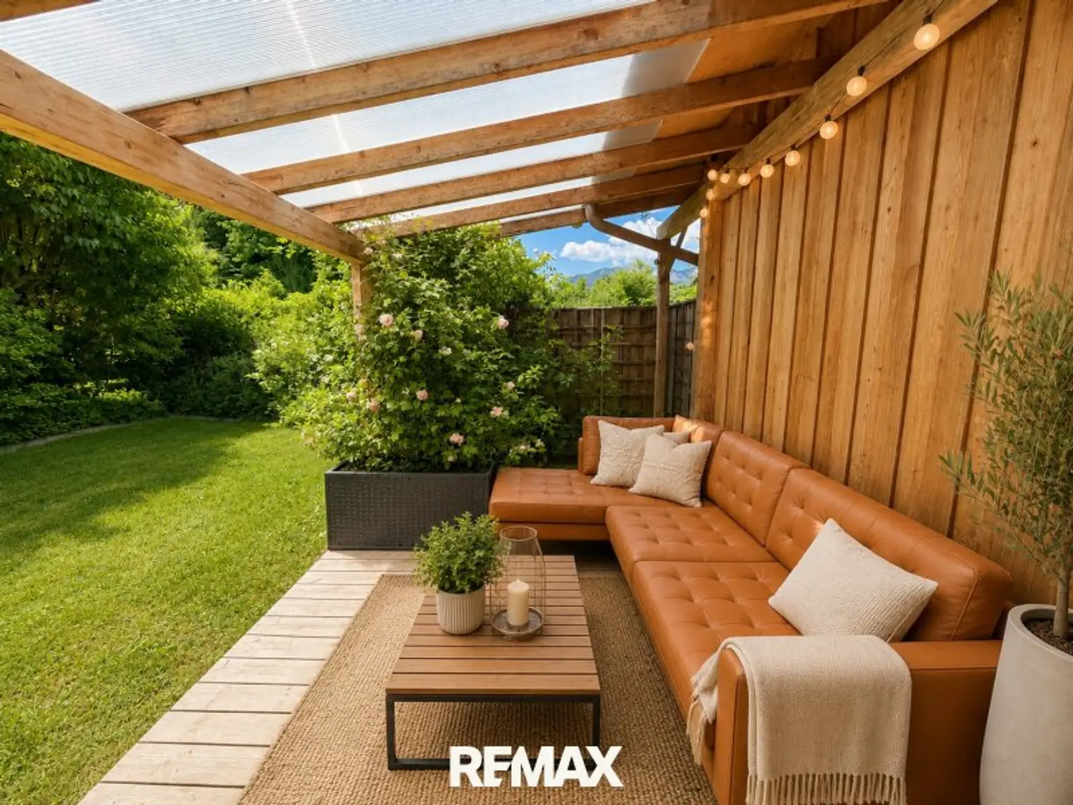Terrasse Visualisierung Gedankenanstoß