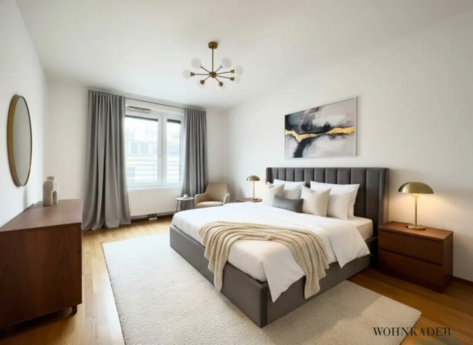 Moderne 3-Zimmer-Wohnung mit Loggia zum ruhigen Innenhof – Nähe Karmelitermarkt