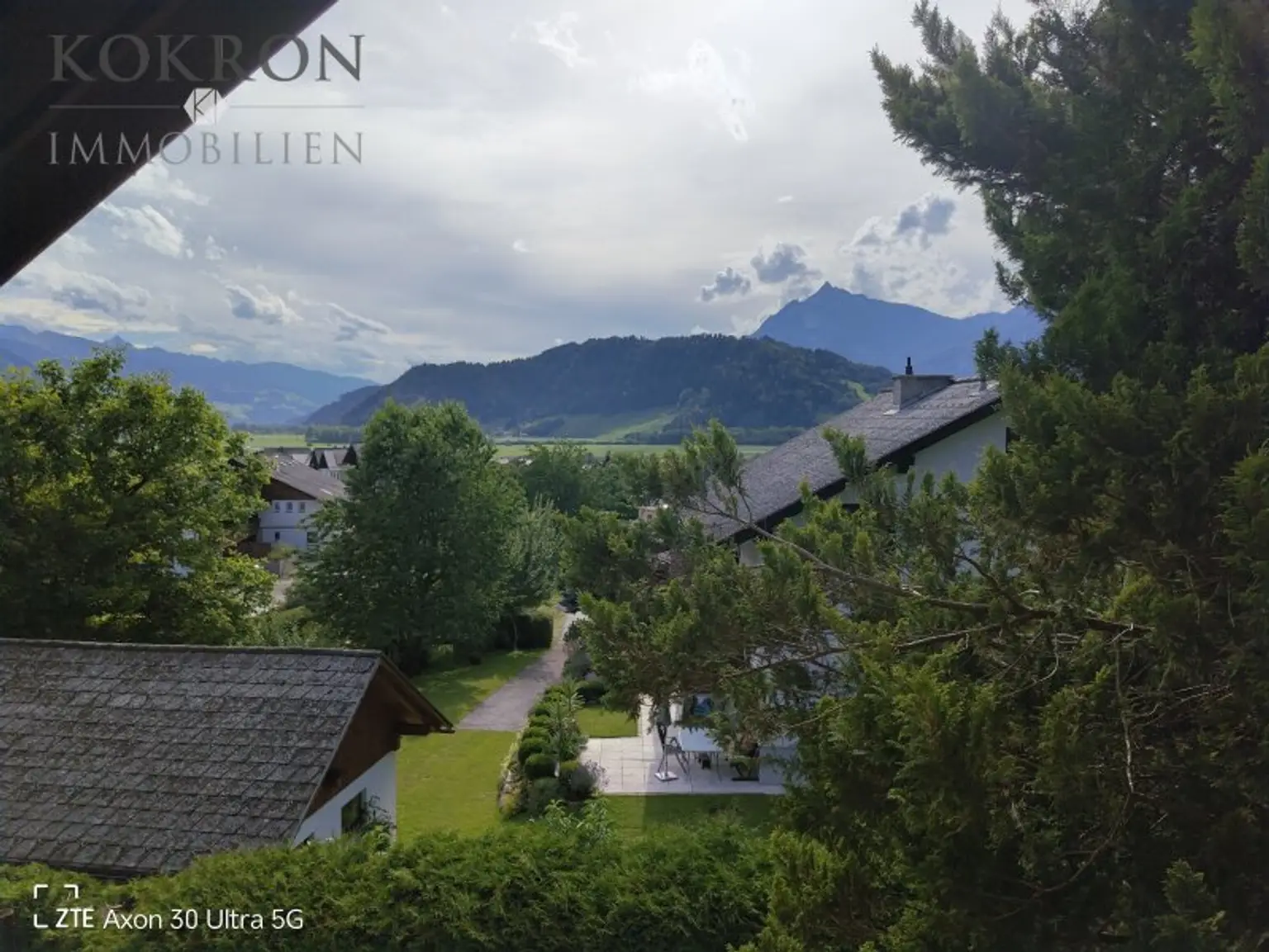 Die Aussicht vom Balkon