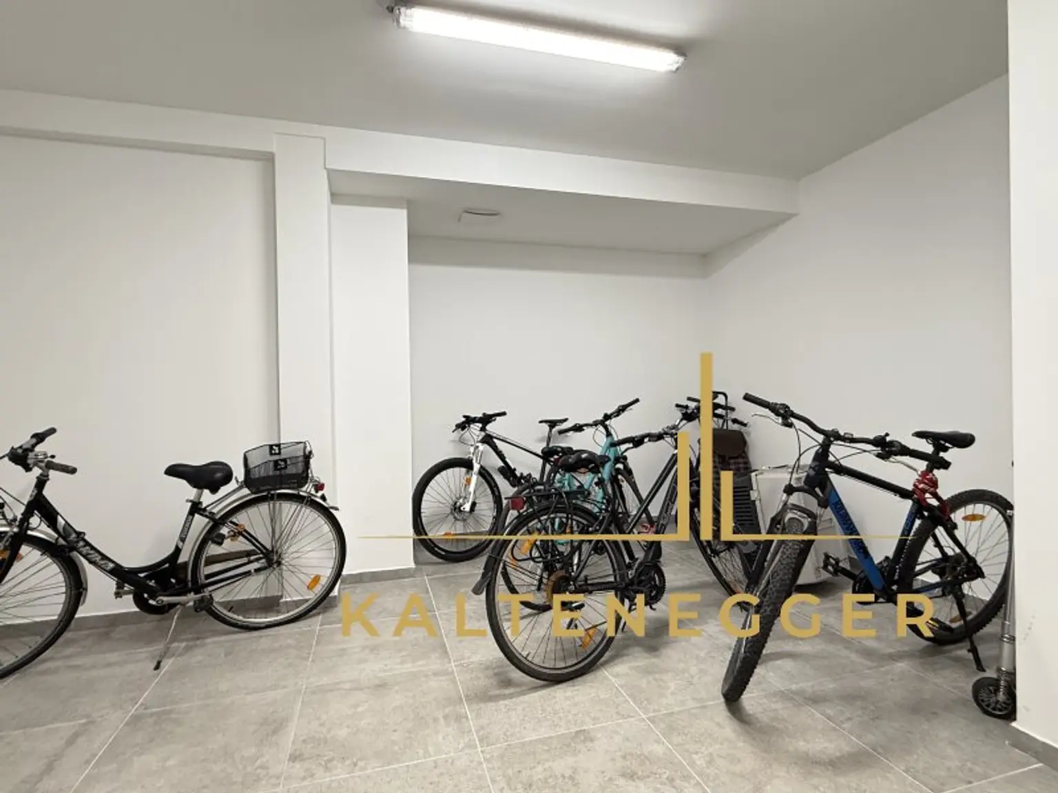 Fahrradabstellraum im Haus