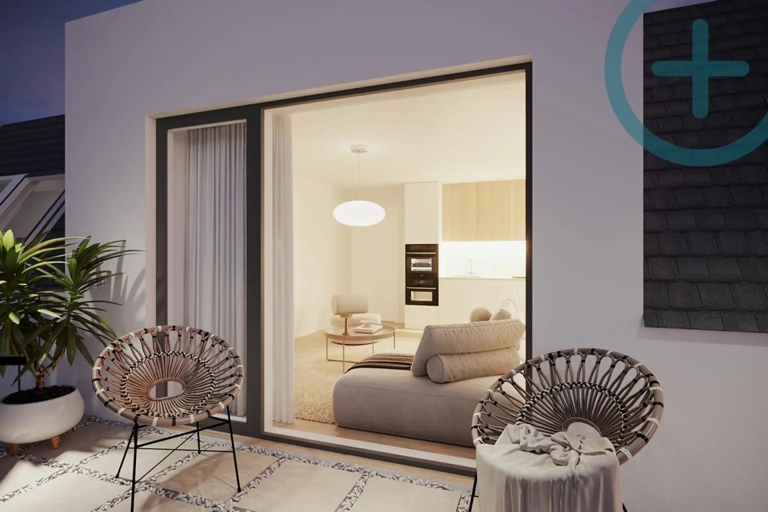 DAS VIVENOT – 3-ZIMMER FAMILIENHIT MIT BALKON INS GRÜNE