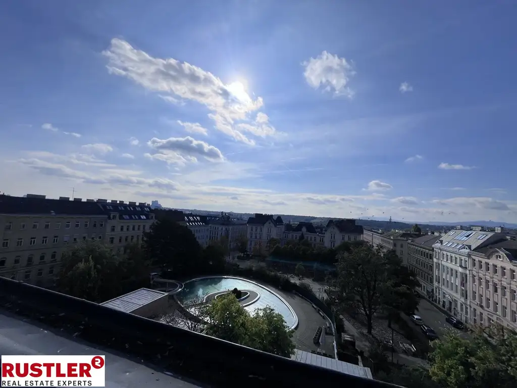 Wohnen mit Stil & Blick auf die Gloriette | Erstbezug im Dachgeschoss und Terrasse | Reinlpark