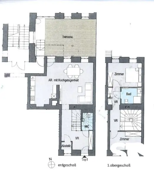 #SQ - URBANER WOHNTRAUM: COOLE MAISONETTE MIT TOWNHOUSE FEELING + RIESEN TERRASSE IN HOFRUHELAGE MITTEN IN WÄHRING