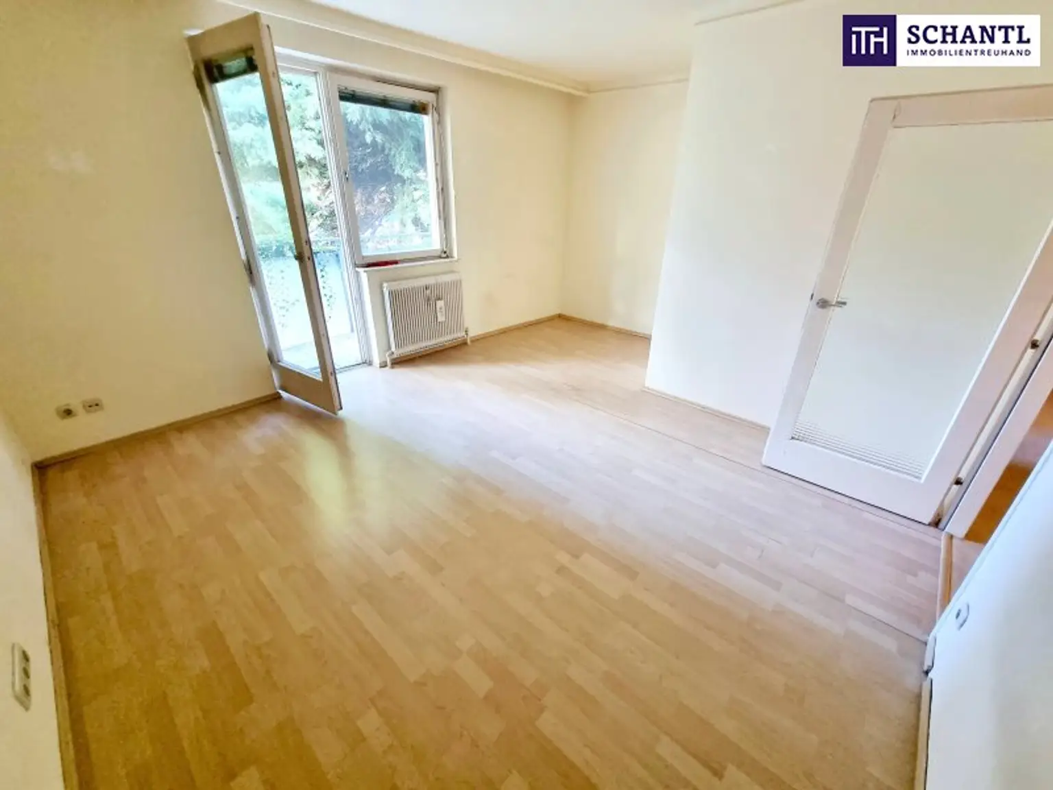 Absolute Grün- und Ruhelage! Gebraucht. Gepflegt. Geliebt! Perfekt aufgeteilte 3-Zimmer + separate Küche / 2 Balkone / Viele Möglichkeiten! Ruhig wohnen, gut leben!