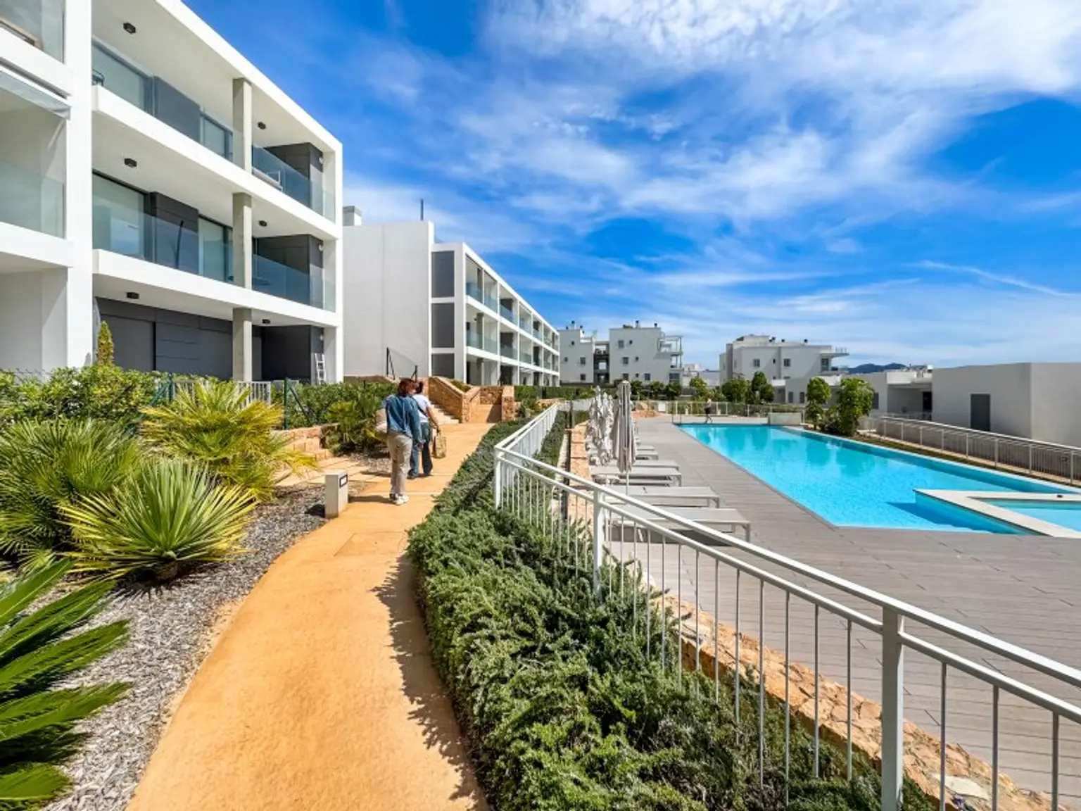 Luxus-Apartment direkt am Strand auf Ibiza