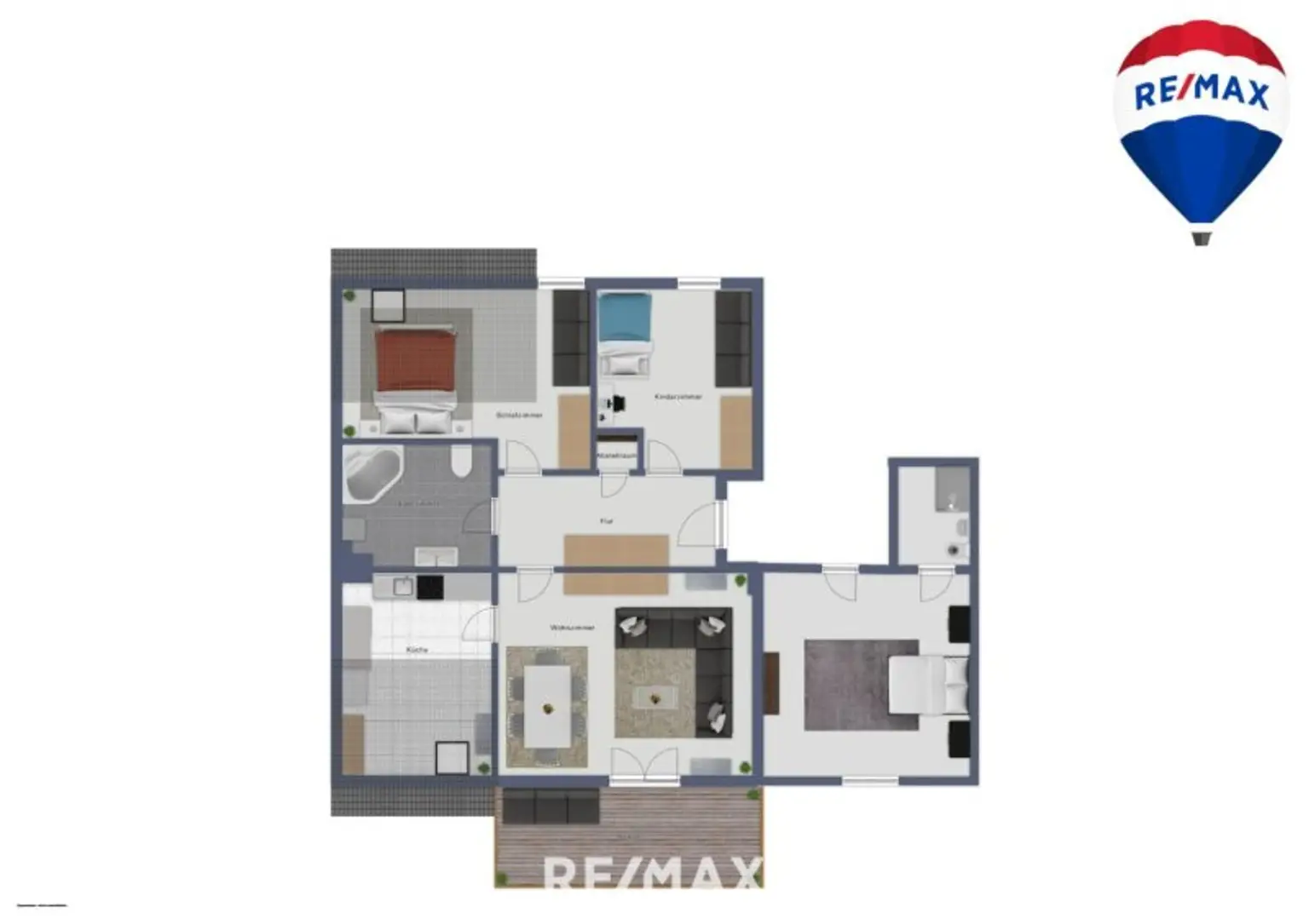 Grundriss Visualisierung