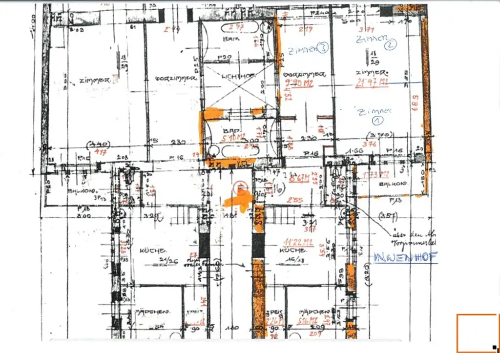 WIEN MITTE:  Charmante 3,5 Zimmer Altbauwohnung mit Balkon  und TOP Verkehrsanbindung
